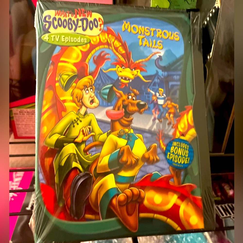 TV-SCOOBY-WHATS NEW SCOOBY DOO V10-MONSTROUS TAILS (DVD/P&S-1.33)-NLA DVD
